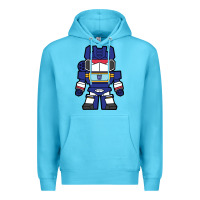 Ocean Blue soundwave transformers chibi Premium Hoodie - artisFamous
