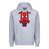 Heather Grey spider ham Premium Hoodie - artisFamous