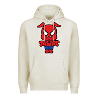 Oatmeal Heather spider ham Premium Hoodie - artisFamous