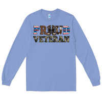 Colony Blue armed forces day proud veteran Long Sleeve Tee - Artiststas
