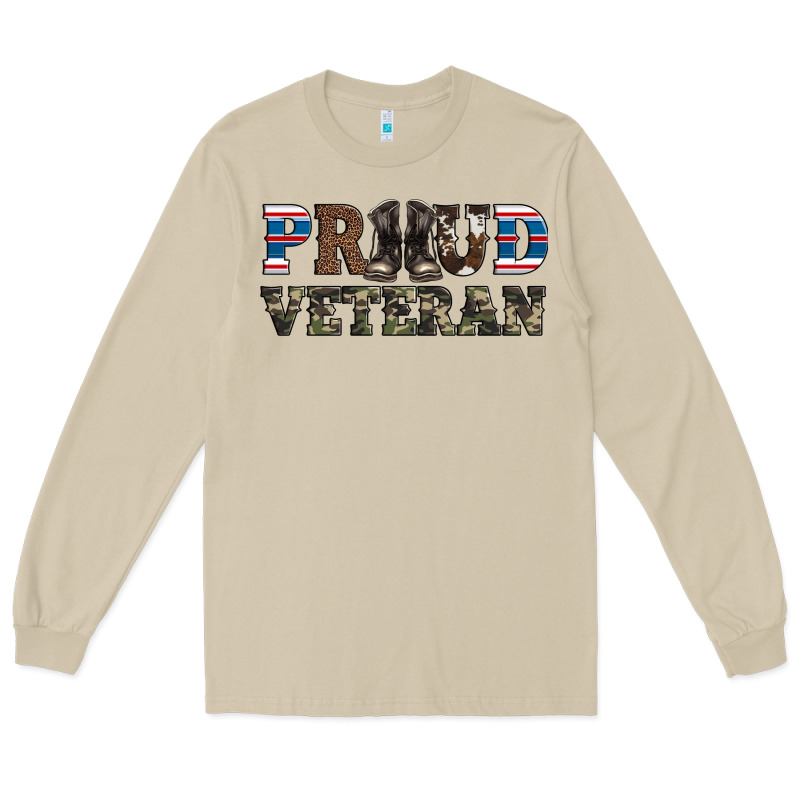 Armed Forces Day Proud Veteran Long Sleeve Tee by Artiststas | Teevron