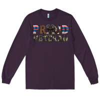 Plum armed forces day proud veteran Long Sleeve Tee - Artiststas