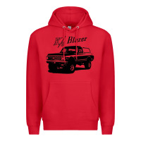 Red 1971 k5 blazer k5 blazer Premium Hoodie - artisFamous
