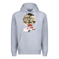 Heather Grey go speed racer go go!!!   speed racer Premium Hoodie - artisFamous