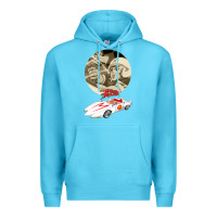 Ocean Blue go speed racer go go!!!   speed racer Premium Hoodie - artisFamous
