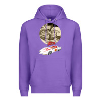 Purple go speed racer go go!!!   speed racer Premium Hoodie - artisFamous