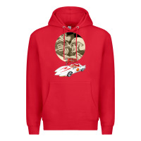 Red go speed racer go go!!!   speed racer Premium Hoodie - artisFamous