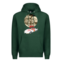 Sports Green go speed racer go go!!!   speed racer Premium Hoodie - artisFamous