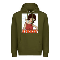 Army Green go trixie go!   speed racer Premium Hoodie - artisFamous