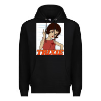 Black go trixie go!   speed racer Premium Hoodie - artisFamous