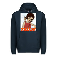 Navy go trixie go!   speed racer Premium Hoodie - artisFamous
