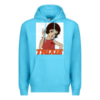 Ocean Blue go trixie go!   speed racer Premium Hoodie - artisFamous