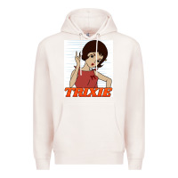 Pale Pink go trixie go!   speed racer Premium Hoodie - artisFamous