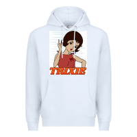 White go trixie go!   speed racer Premium Hoodie - artisFamous