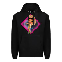 Black betty boop Premium Hoodie - artisFamous