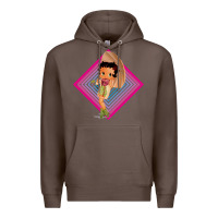 Coffee betty boop Premium Hoodie - artisFamous