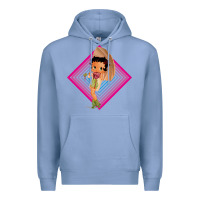 Colony Blue betty boop Premium Hoodie - artisFamous
