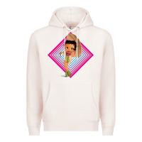 Pale Pink betty boop Premium Hoodie - artisFamous