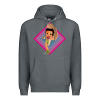 Rock betty boop Premium Hoodie - artisFamous