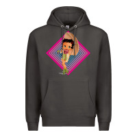 Smoke betty boop Premium Hoodie - artisFamous