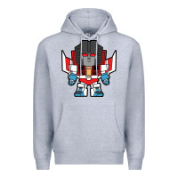 Heather Grey starscream chibi Premium Hoodie - artisFamous