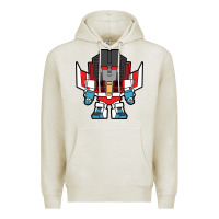 Oatmeal Heather starscream chibi Premium Hoodie - artisFamous