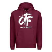 Burgundy OTF Premium Hoodie - artisFamous