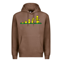 Chestnut evolution of lego Premium Hoodie - artisFamous