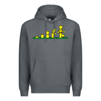 Rock evolution of lego Premium Hoodie - artisFamous