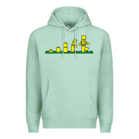 Seafoam evolution of lego Premium Hoodie - artisFamous