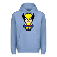 Colony Blue wolverine Premium Hoodie - artisFamous