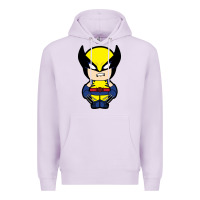 Lilac wolverine Premium Hoodie - artisFamous