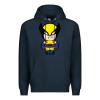 Navy wolverine Premium Hoodie - artisFamous