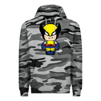 Slate Camo wolverine Premium Hoodie - artisFamous