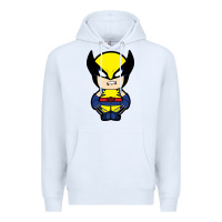White wolverine Premium Hoodie - artisFamous