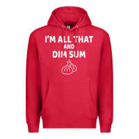 Cardinal all that and dim sum dumplings dim sum gift Premium Hoodie - artisFamous