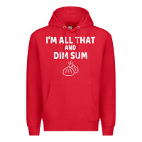 Red all that and dim sum dumplings dim sum gift Premium Hoodie - artisFamous