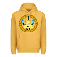 Mustard always watching  alternate  gravity falls Premium Hoodie - artisFamous
