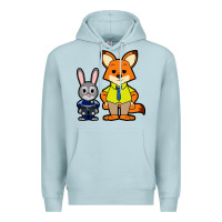 Blue Mist zootopia duo chibi Premium Hoodie - artisFamous