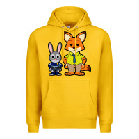 Lemon zootopia duo chibi Premium Hoodie - artisFamous