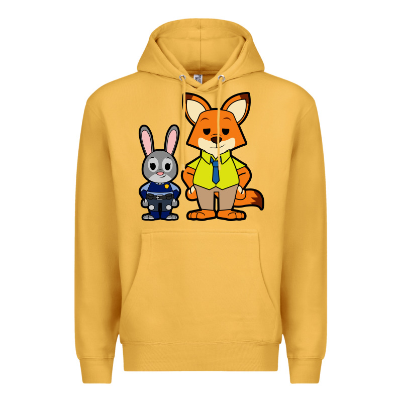 Zootopia Duo Chibi Premium Hoodie by artisFamous | Teevron