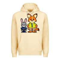Pina Colada zootopia duo chibi Premium Hoodie - artisFamous