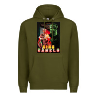 Army Green canelo boxing Premium Hoodie - artisFamous