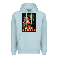 Blue Mist canelo boxing Premium Hoodie - artisFamous
