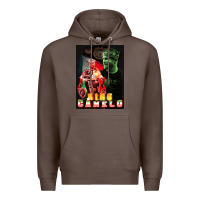 Coffee canelo boxing Premium Hoodie - artisFamous