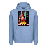 Colony Blue canelo boxing Premium Hoodie - artisFamous