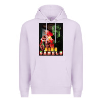 Lilac canelo boxing Premium Hoodie - artisFamous