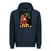 Navy canelo boxing Premium Hoodie - artisFamous