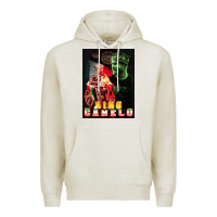 Oatmeal Heather canelo boxing Premium Hoodie - artisFamous