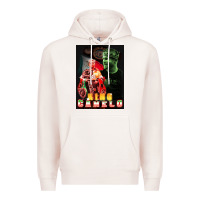 Pale Pink canelo boxing Premium Hoodie - artisFamous